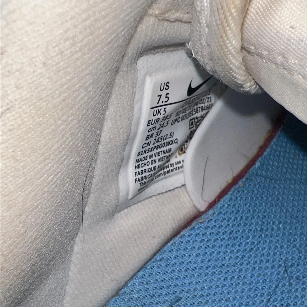Nike Air Force Size 7.5 - Nike Air Force 1 Low UV Reactive Swoosh Women’s